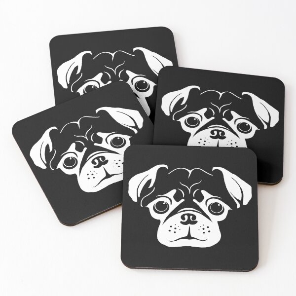Item preview, Puggy - white designed and sold by Quincy Follweiler.
