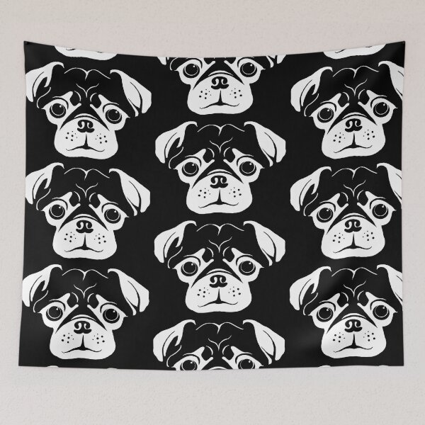 Item preview, Puggy - white designed and sold by Quincy Follweiler.