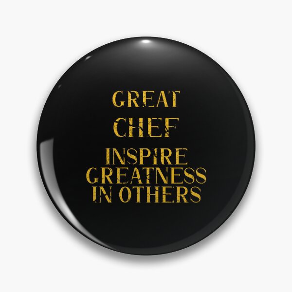 Item preview, Great chef Inspire Greatness in Others - Funny chef quote gift idea For Men and Women designed and sold by Mmmm3344.
