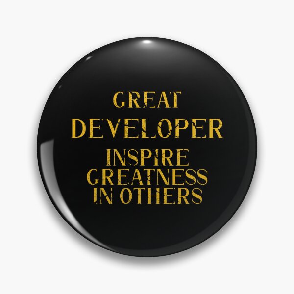 Item preview, Great developer Inspire Greatness in Others - Funny developer quote gift idea For Men and Women designed and sold by Mmmm3344.