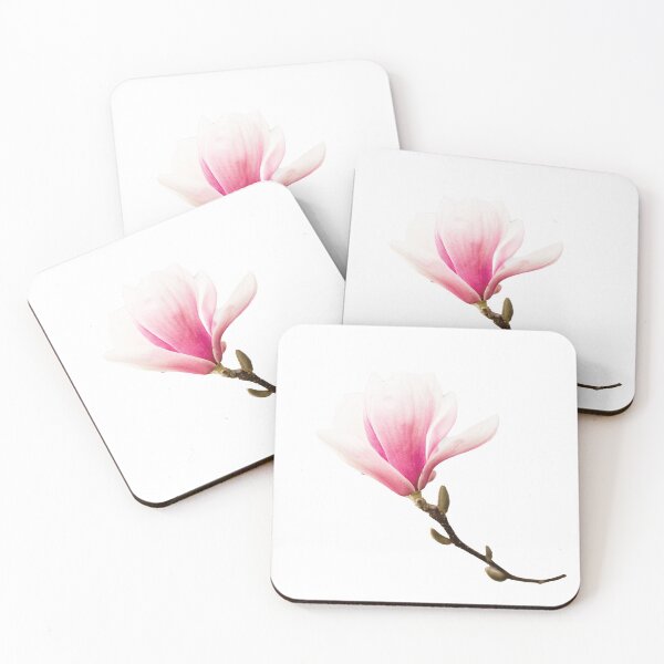 Item preview, Pink Magnolia Blossom | Isolated Magnolia Flower  designed and sold by WhimsyAndMojo.