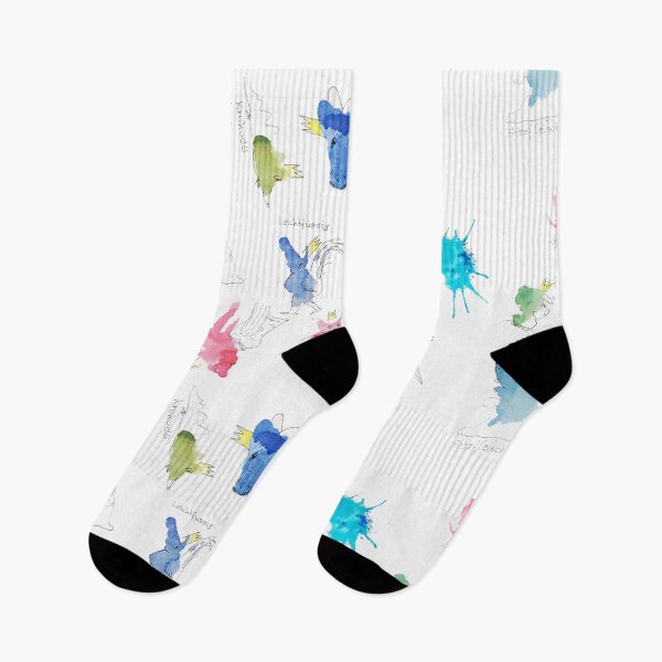 Item preview, Hands-on joy: humorous funny character characters, colorful, children's patterns designed and sold by freude-anfassen.