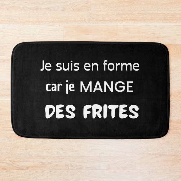 Item preview, I'M IN SHAPE BECAUSE I EAT FRIES- HUMOR T-SHIRT designed and sold by monoso0607.