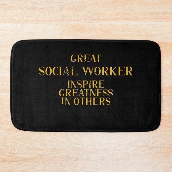 Item preview, Great Social Worker Inspire Greatness in Others - Funny Social Worker quote gift idea For Men and Women designed and sold by Mmmm3344.