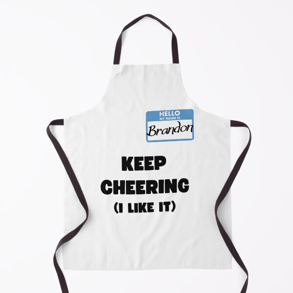 Item preview, HELLO MY NAME IS BRANDON KEEP CHEERING (LET'S GO BRANDON) designed and sold by appareltolove.