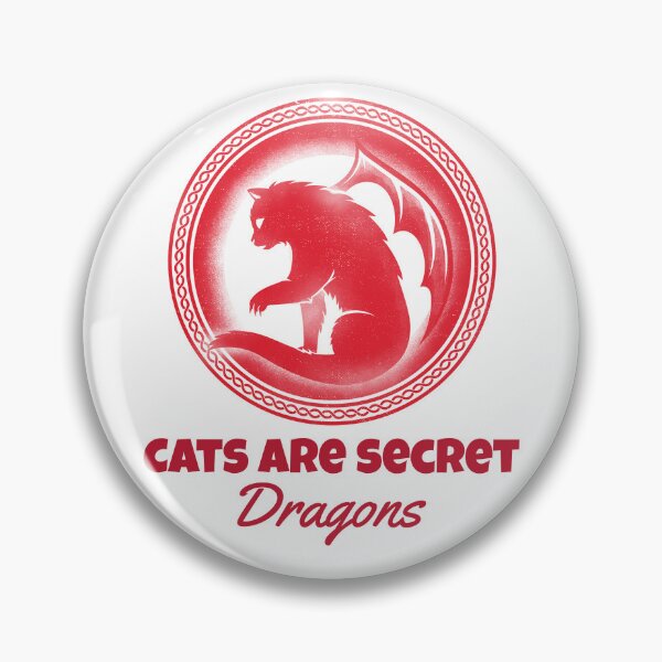 Item preview, Cat's Are Secret Dragons  designed and sold by LovenLaughter.