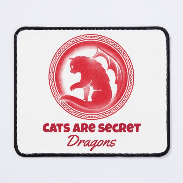 Item preview, Cat's Are Secret Dragons designed and sold by LovenLaughter.