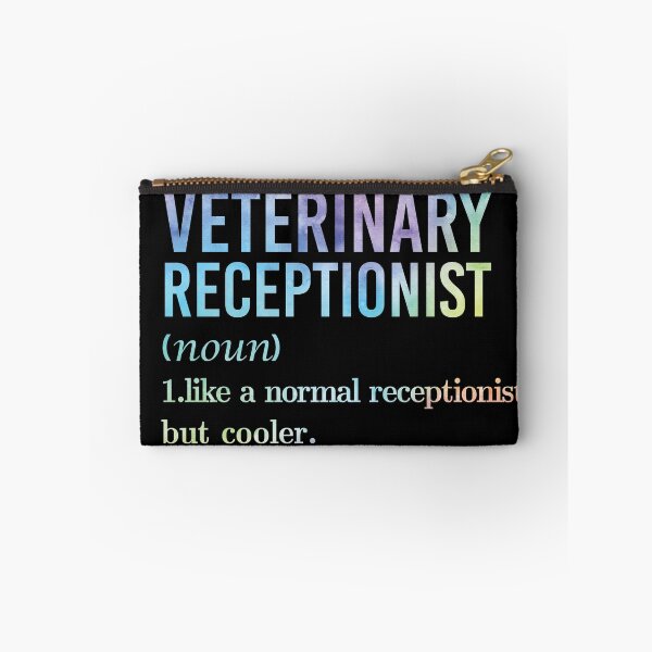 Item preview, Funny Vet receptionist watercolor definition designed and sold by Omochiroi.