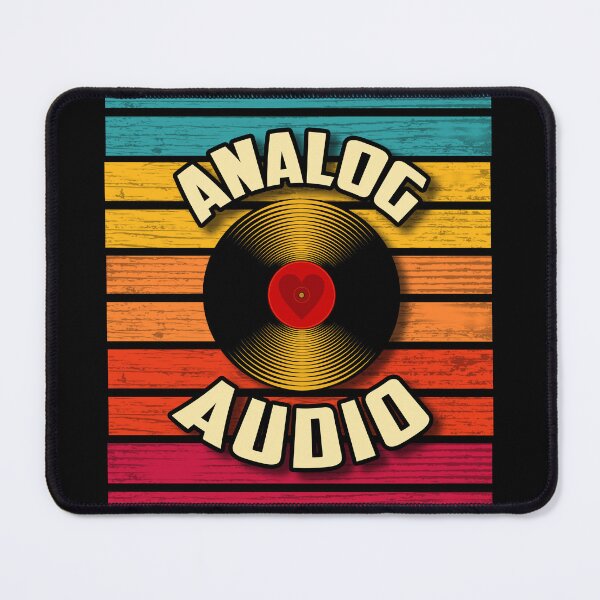 Artikelvorschau, Ich liebe analoges Audio - Plattenspieler - Musikliebhaber entworfen und verkauft von CattlettArt.