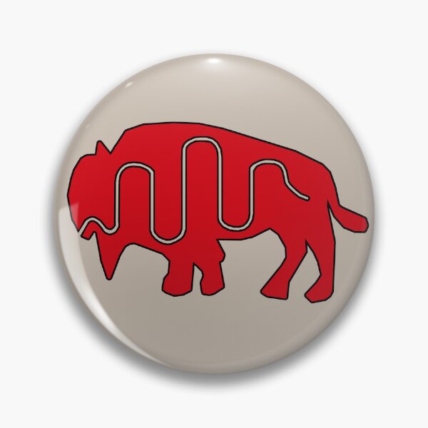 Item preview, Native American Inspired Bison Red designed and sold by Havocgirl.