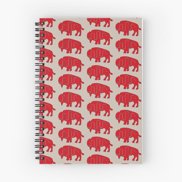 Item preview, Native American Inspired Bison Red designed and sold by Havocgirl.