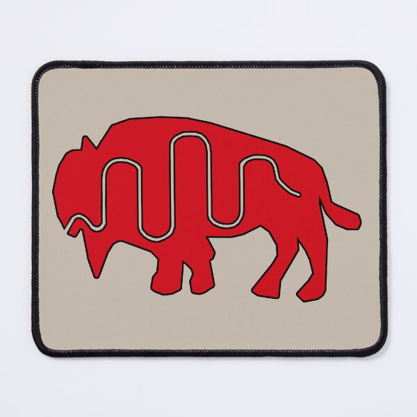 Item preview, Native American Inspired Bison Red designed and sold by Havocgirl.