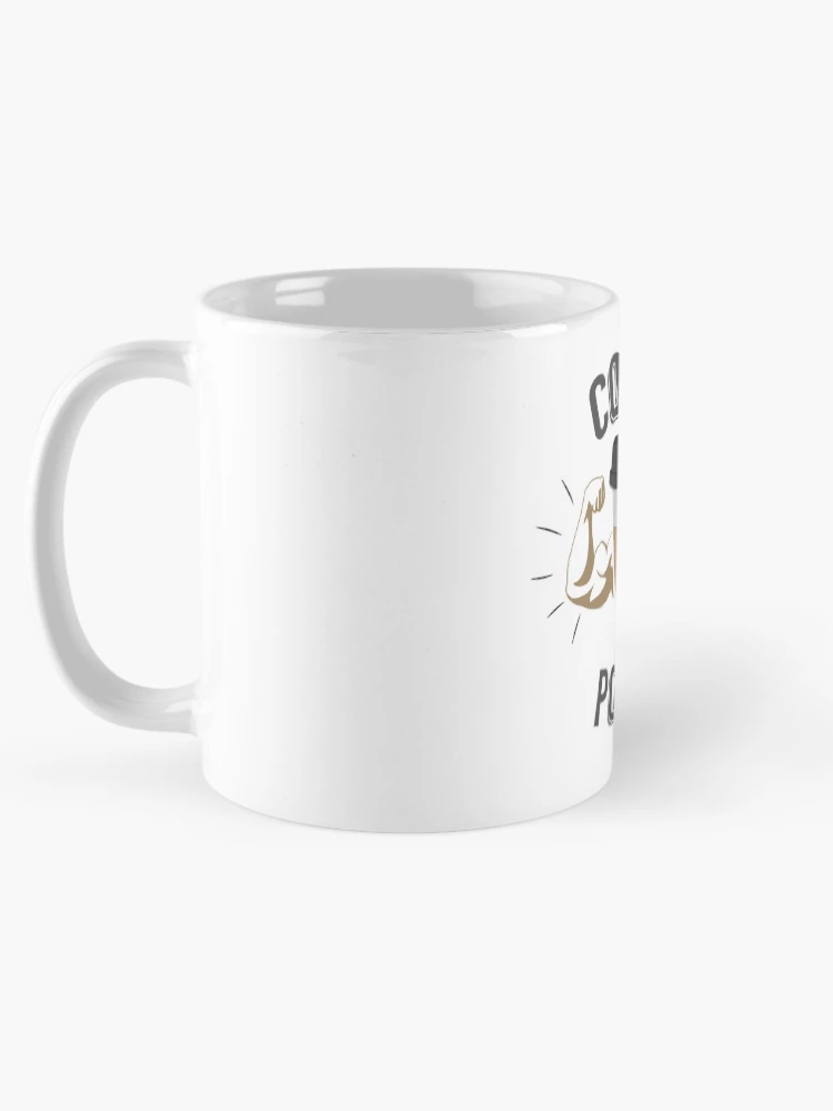 Thumbnail 5 of 6, Coffee Mug, Coffee Power ! designed and sold by RamboDesign.