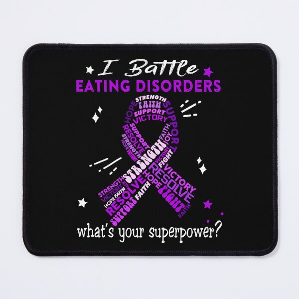 Item preview, Eating disorders Warrior, I Battle Eating disorders What's Your Superpower? designed and sold by Greggwillard.