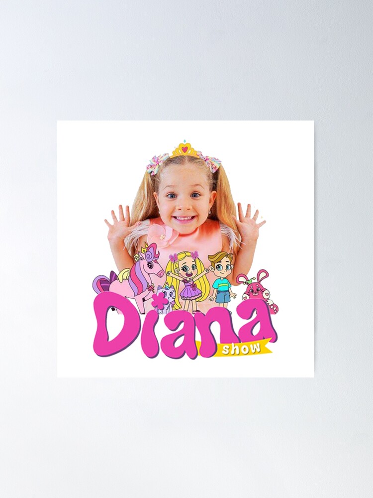 Póster for Sale con la obra «El show de Diana para niños, Diana linda» de  ducany