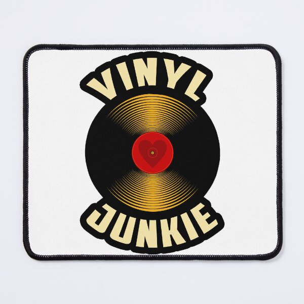 Artikelvorschau, Vinyl-Junkie - Retro-Musikliebhaber - Plattenspieler entworfen und verkauft von CattlettArt.