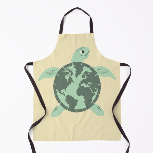 Item preview,  the Earth on Turtle back,Environment Turtle Recycle Ocean designed and sold by Faty-Za.