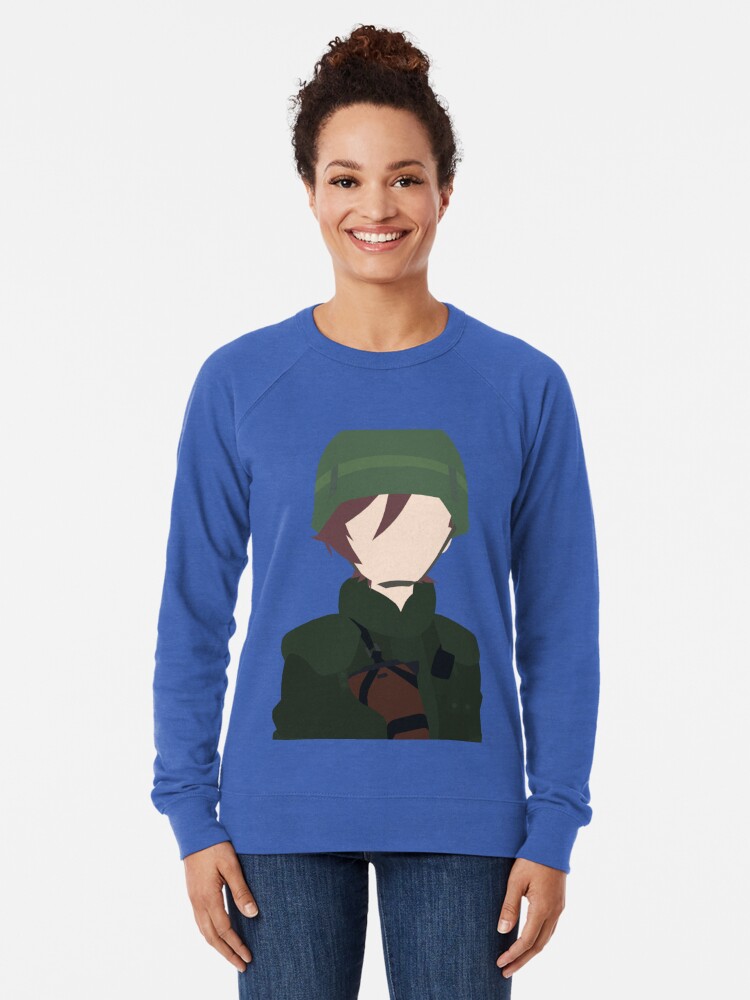 shino kuribayashi gate jieitai kano chi nite kaku tatakaeri lightweight sweatshirt by elnisi redbubble shino kuribayashi gate jieitai kano chi nite kaku tatakaeri lightweight sweatshirt by elnisi redbubble