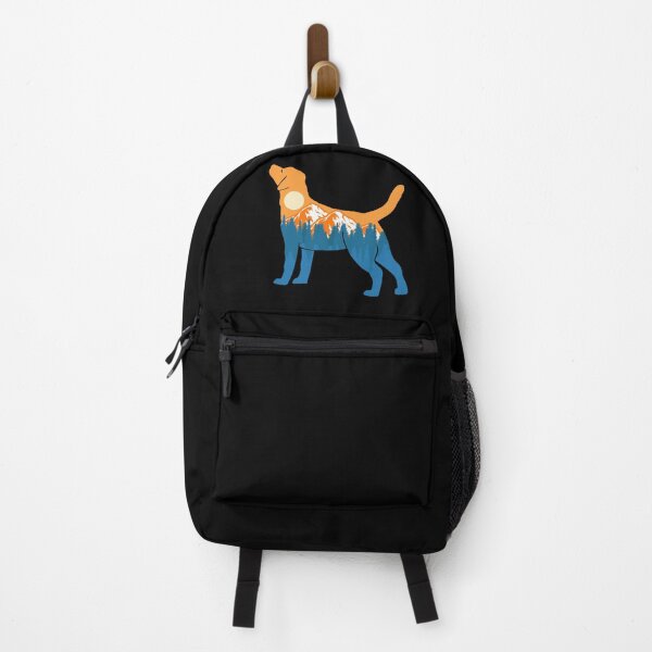 Item preview, labrador Dog Silhouette Sunset Nature Mountain Gift designed and sold by alaechamlal.