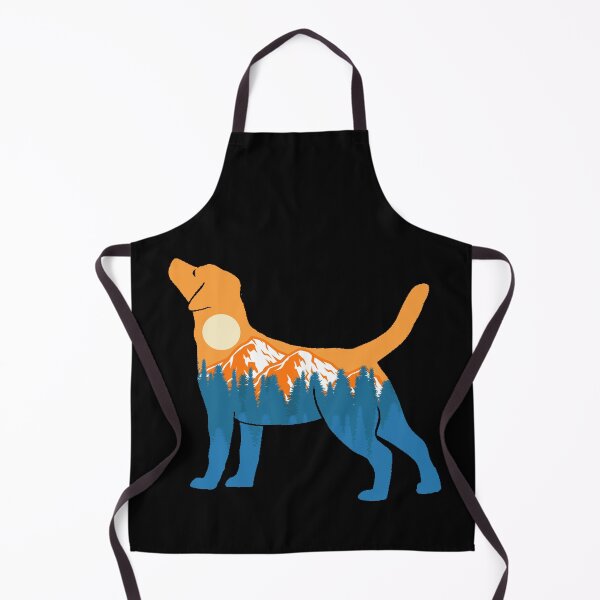 Item preview, labrador Dog Silhouette Sunset Nature Mountain Gift designed and sold by alaechamlal.