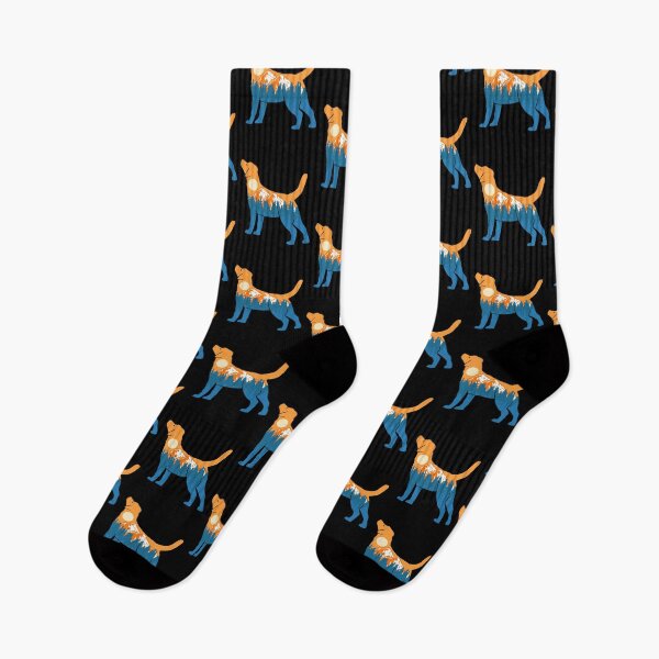 Item preview, labrador Dog Silhouette Sunset Nature Mountain Gift designed and sold by alaechamlal.