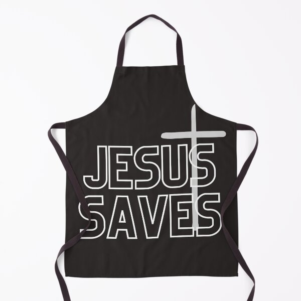 Item preview, JESUS SAVES christian christianity God Jesus Christ designed and sold by RunningJoke.