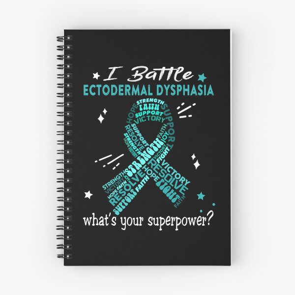 Item preview, Ectodermal Dysphasia Warrior, I Battle Ectodermal Dysphasia What's Your Superpower? designed and sold by Greggwillard.
