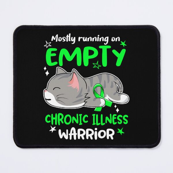 Item preview, Chronic Illness Awareness, Mostly Running on Chronic Illness Warrior designed and sold by Tammyilaria.