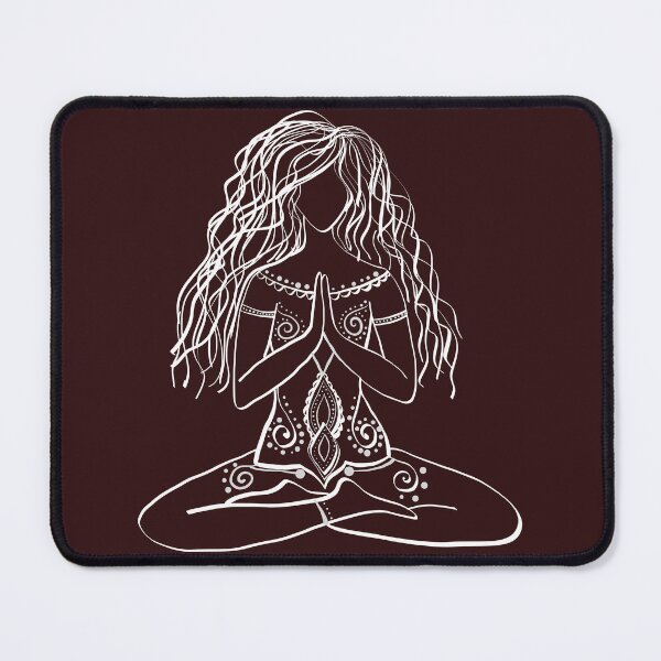 Item preview, Meditating Goddess designed and sold by BournvilleC.