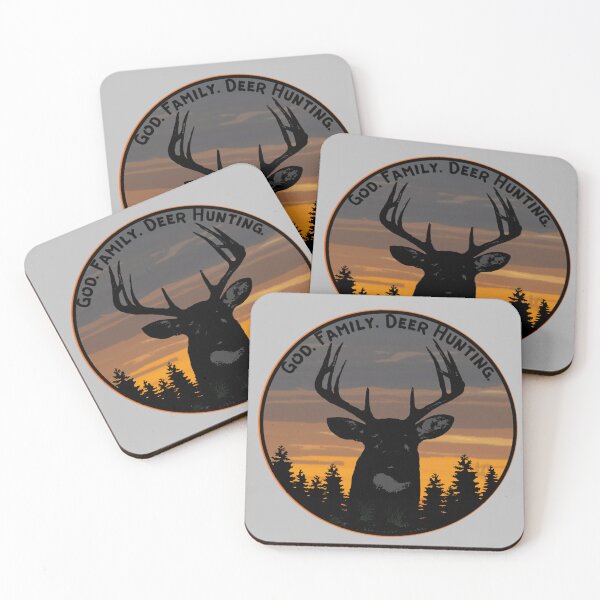 Item preview, Retro God, Family, Deer Hunting Design designed and sold by LifeCrush.