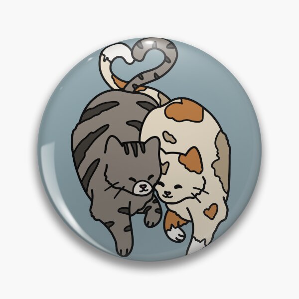 Item preview, Heart tail kitties designed and sold by Kimiwarui.
