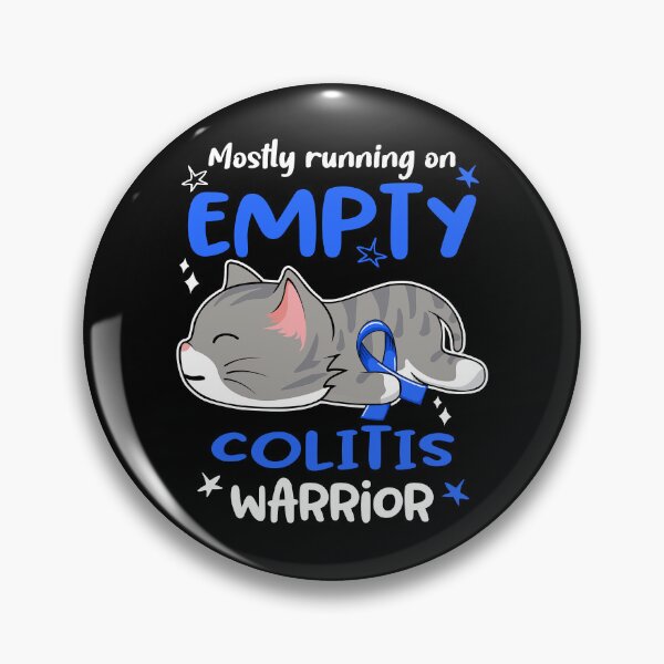 Item preview, Colitis Awareness, Mostly Running on Colitis Warrior designed and sold by Tammyilaria.