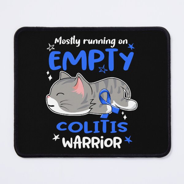 Item preview, Colitis Awareness, Mostly Running on Colitis Warrior designed and sold by Tammyilaria.