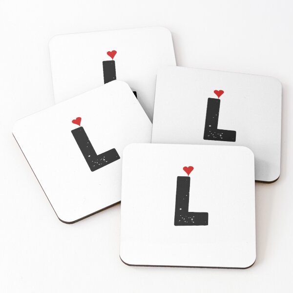 Item preview, letter L , L  monogram, L cute monogram  designed and sold by SincerelyKate.