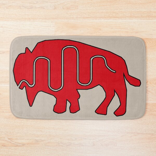 Item preview, Native American Inspired Bison Red designed and sold by Havocgirl.