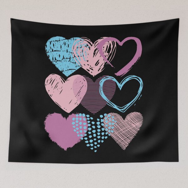 Item preview, NINE HEARTS TRANS VALENTINES designed and sold by Mercurial Merkaba.