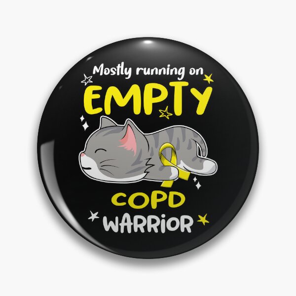 Item preview, COPD Awareness, Mostly Running on COPD Warrior designed and sold by Tammyilaria.