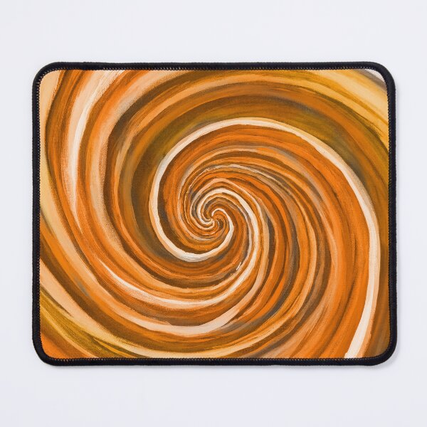 Item preview, Quantum Color Art - Entanglement 1EPST - Orange, painted by hand. designed and sold by QuantumColorArt.