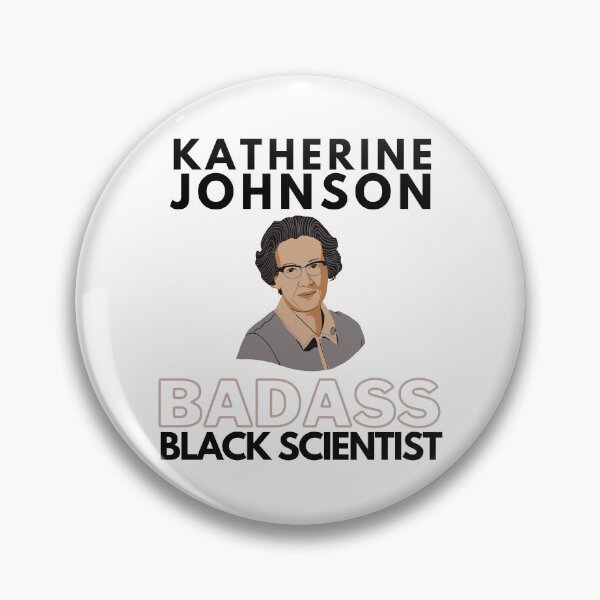 Item preview, Katherine Johnson Badass Black Scientist - Black History Month, Black Woman, African American, Black Power, Black Girl Magic, Women's History Month designed and sold by jadedscientist.