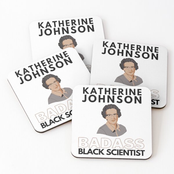 Item preview, Katherine Johnson Badass Black Scientist - Black History Month, Black Woman, African American, Black Power, Black Girl Magic, Women's History Month designed and sold by jadedscientist.