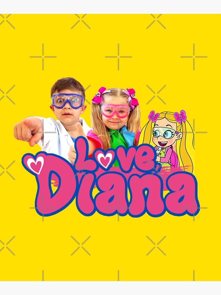 Lámina montada for Sale con la obra «¿Lindo el show de Diana para niños?  diana y roma» de ducany