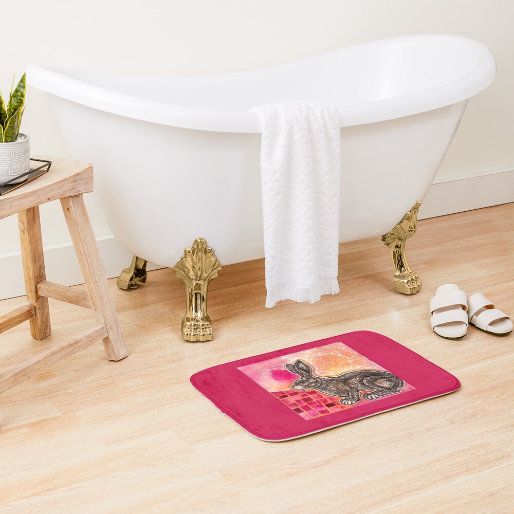 Item preview, Bath Mat designed and sold by LynnetteShelley.