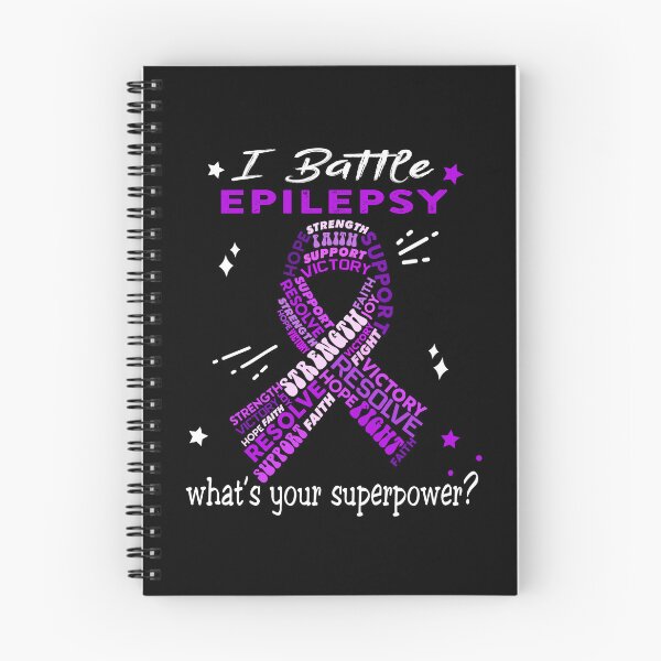 Item preview, Epilepsy Warrior, I Battle Epilepsy What's Your Superpower? designed and sold by Greggwillard.
