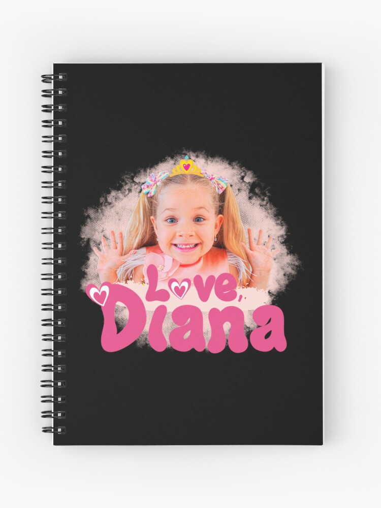 The Kids Diana Show , Cute Diana | Spiral Notebook