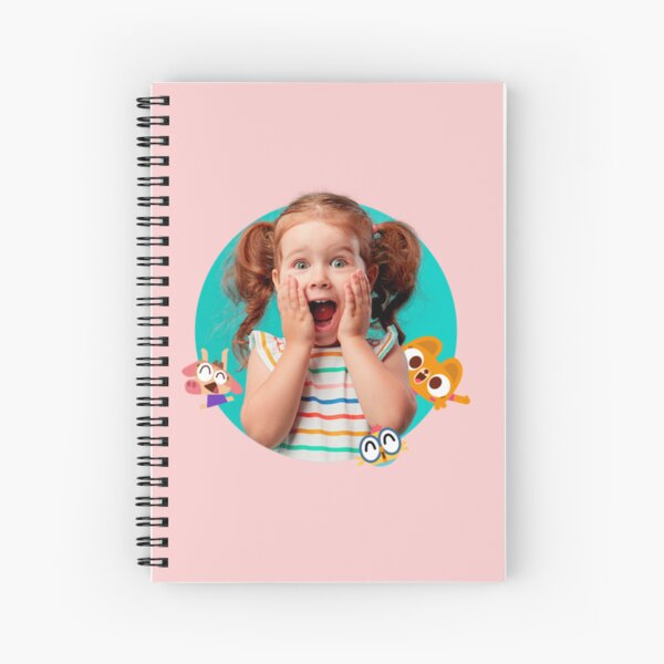 Kids Diana Show , Cute Love Diana  Spiral Notebook for Sale by ducany