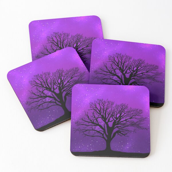 Item preview, Tree Art Purple Galaxy designed and sold by NLDStudios.