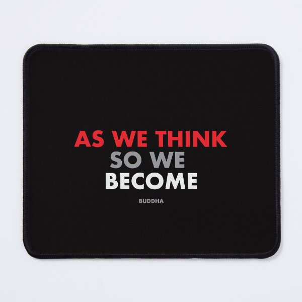 Item preview, "As we think, so we become" Buddha designed and sold by claudia-67.