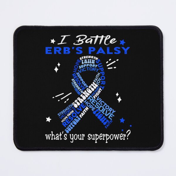 Item preview, Erb's Palsy Warrior, I Battle Erb's Palsy What's Your Superpower? designed and sold by Greggwillard.