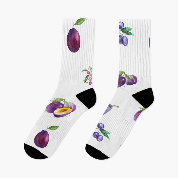 Item preview, Watercolor Plums designed and sold by silviaol.