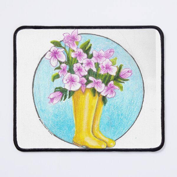 Item preview, Spring Rain Boots designed and sold by ReneeDixonArt.